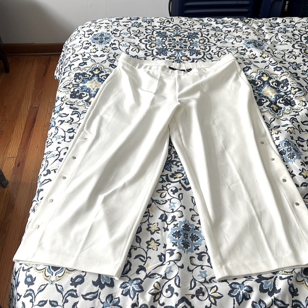 Pull on crop pants